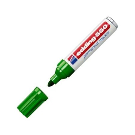 EDDING MARCADOR PERMANENTE 550 VERDE