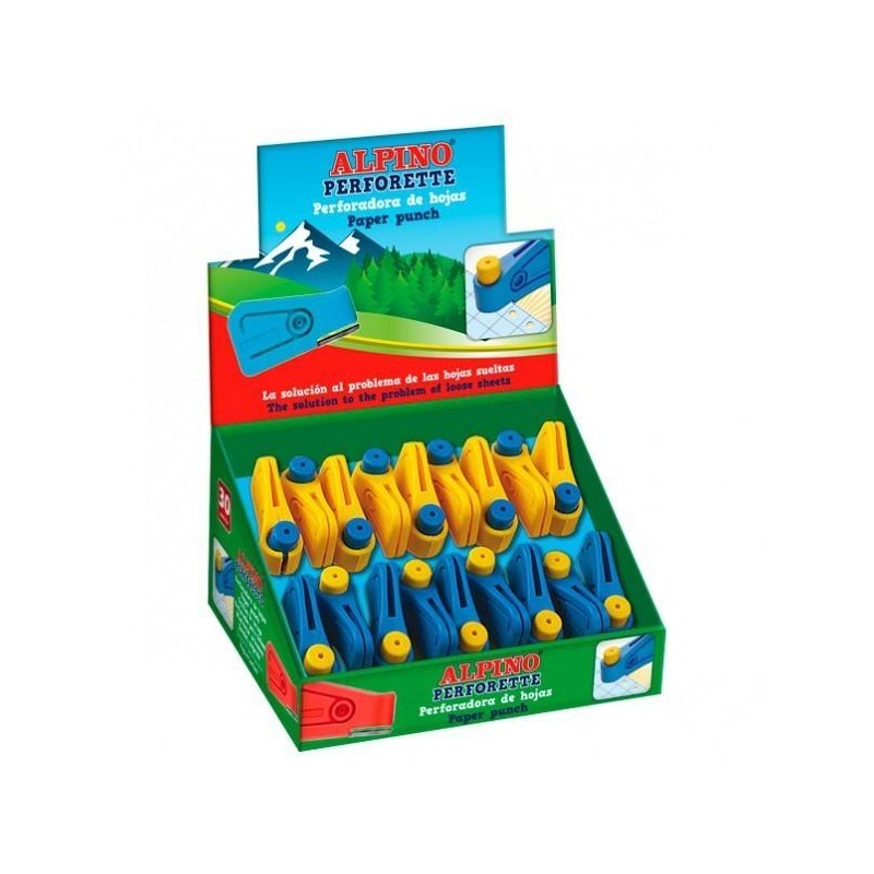 ALPINO TALADRO PERFORETTE 1 AGUJERO C/SURTIDOS