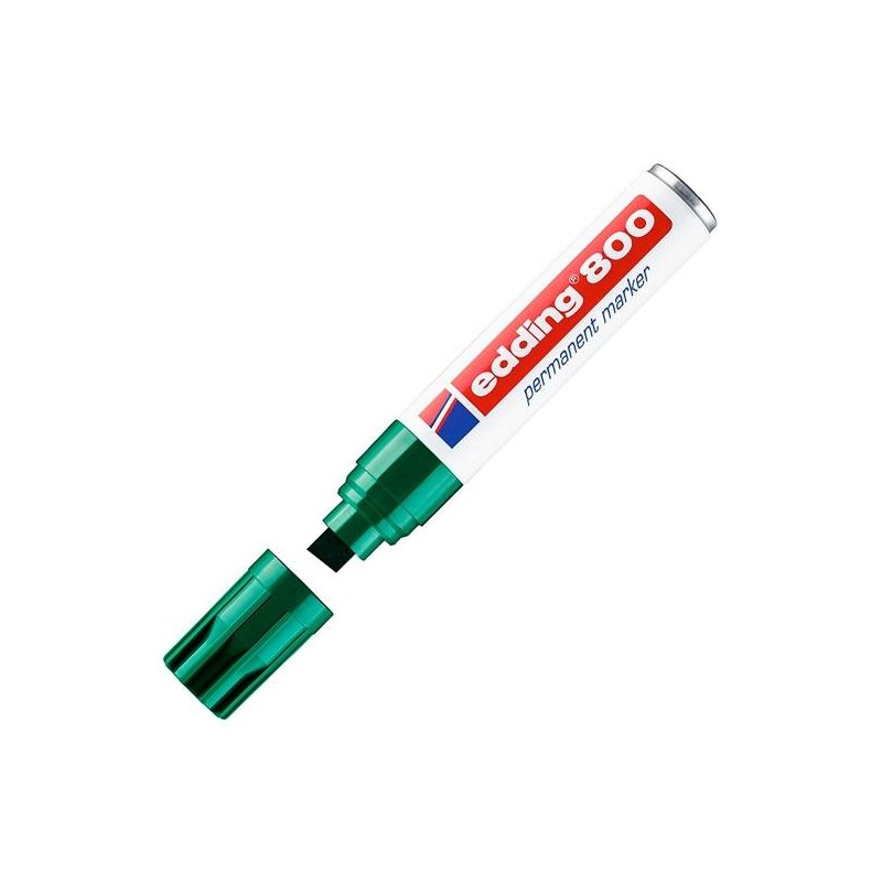 EDDING MARCADOR PERMANENTE 800 VERDE
