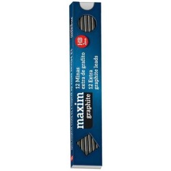 ALPINO MINAS MAXIM 2MM HB ESTUCHE 12 UD EXTRA GRAFITO