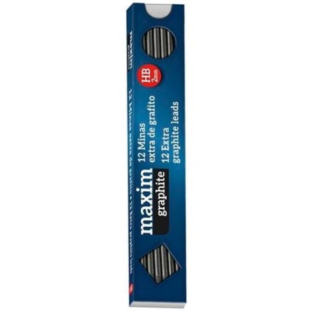 ALPINO MINAS MAXIM 2MM HB ESTUCHE 12 UD EXTRA GRAFITO