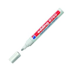 EDDING MARCADOR PERMANENTE DE TINTA OPACA INDUSTRIAL 8750 BLANCO