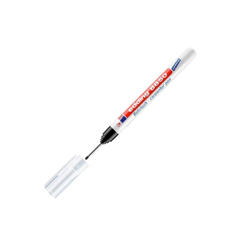 EDDING MARCADOR PERMANENTE PARA TALADROS 8850 NEGRO