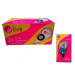 EKRIT CINTA CORRECTORA 5MM X 12M BLISTER