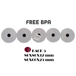 EKRIT ROLLO TÉRMICO SIN BPA 80X60X12MM 65GRS -5U-