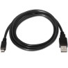 AISENS CABLE USB 2.0 TIPO A/M - MICRO USB B/M NEGRO 0,8M