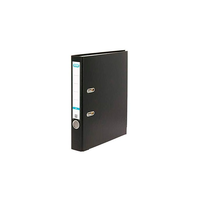 ELBA ARCHIVADOR PALANCA RADO TOP LOMO 50MM A4 C/CANTONERAS CARTÓN FORRADO PP NEGRO