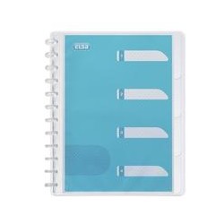 ELBA CARPETA DE FUNDAS INTERCAMBIABLES VARIOZIP 30 FUNDAS HAWAI 4 SEPARADORES + INDICE TRANSPARENTE A4