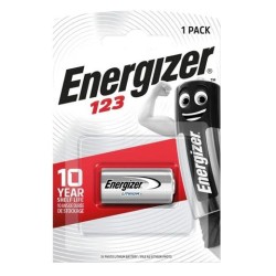 ENERGIZER PILA LITIO FOTO CR123 3V BLISTER -1U-