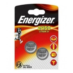 ENERGIZER PILAS PLANAS DE LITIO 3V - CR2450 (2 PACK)