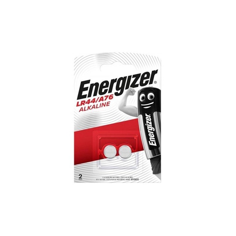 ENERGIZER PILA BOTON LR44 ALCALINAS 1.5V BLISTER-2