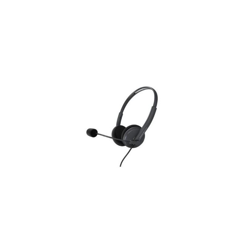 ENERGY HEADSET OFFICE 2 ANTHRACITE, MICRO, BIAURAL, JACK 3.5 MM