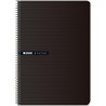 ENRI STATUS CUADERNO ESPIRAL 4º 70 GR T/ DURA 100H 4X4 NEGRO