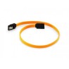 3GO CABLE DATOS SATA LAÑA SEGURIDAD 39CM AMARILLO