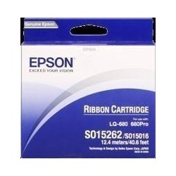 EPSON CINTA NEGRO NYLON LQ-670/680/860/1060/2500/2550 DLQ-2000 (S015016)