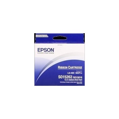 EPSON CINTA NEGRO NYLON LQ-670/680/860/1060/2500/2550 DLQ-2000 (S015016)