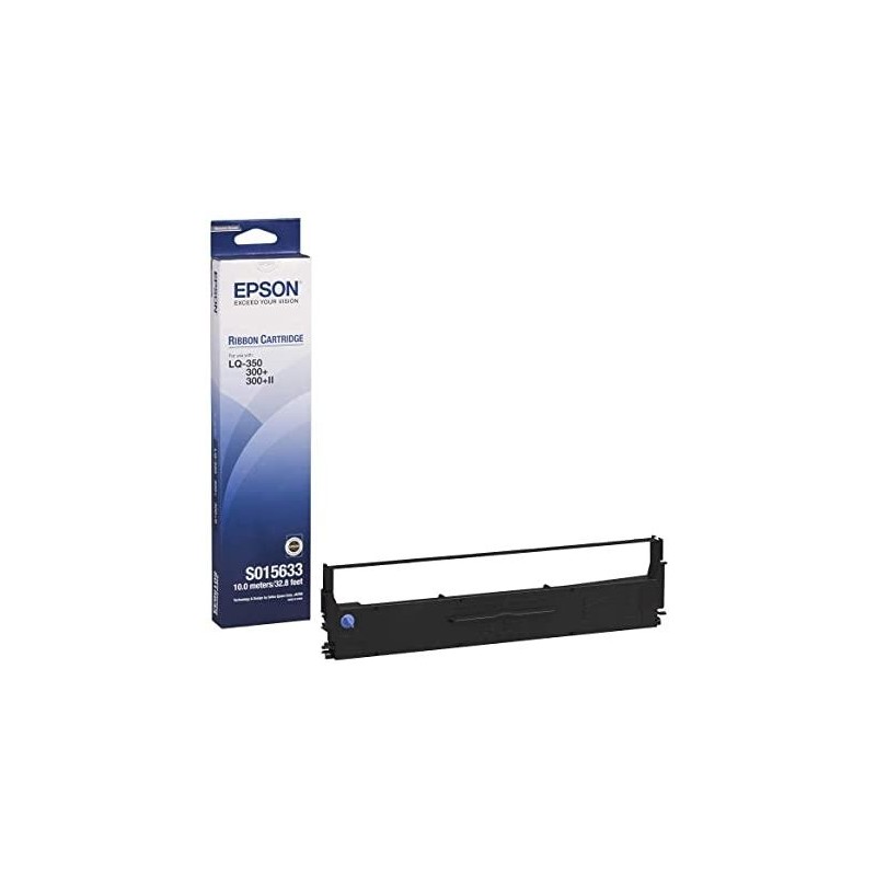 EPSON CINTA NEGRO NYLON LQ-300/300C/300+II/ 350/500/550/570/570+/580/800/850/870 - SUSTITUYE A LA C13S015021