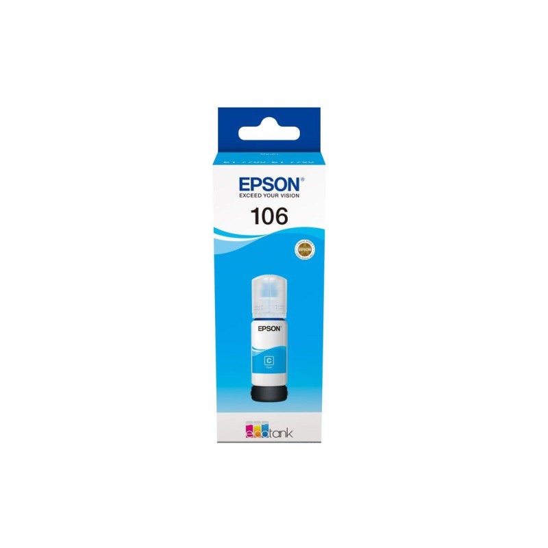 EPSON TINTA BOTE CIAN ECO TANK ET-7700, 7750 - Nº 106