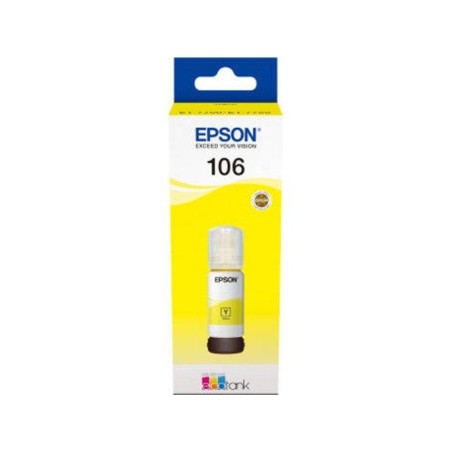EPSON TINTA BOTE AMARILLO ECO TANK ET-7700, 7750 - Nº 106