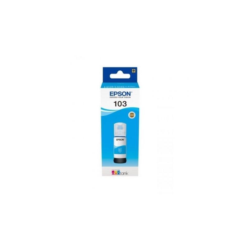 EPSON ECOTANK TINTA CIAN L1100 SERIES, L3110 SERIES - Nº 103