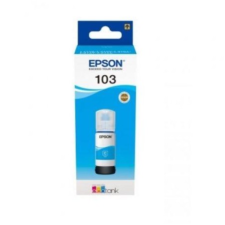 EPSON ECOTANK TINTA CIAN L1100 SERIES, L3110 SERIES - Nº 103