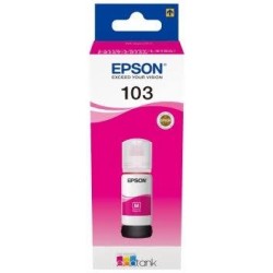 EPSON ECOTANK TINTA MAGENTA L1100 SERIES, L3110 SERIES - Nº 103