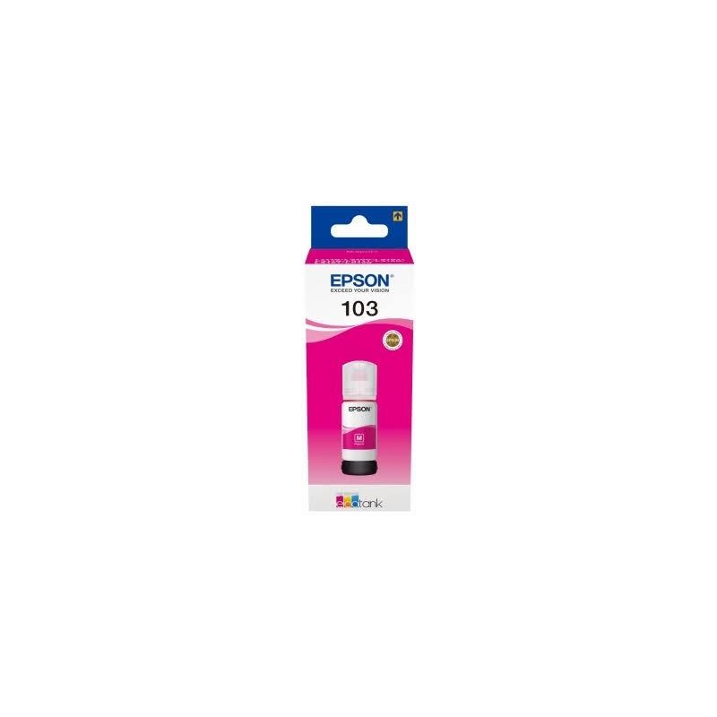 EPSON ECOTANK TINTA MAGENTA L1100 SERIES, L3110 SERIES - Nº 103
