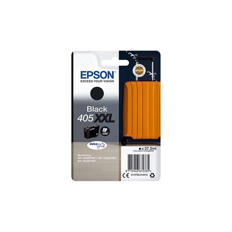 EPSON TINTA NEGRO WORKFORCE EC-C 7000, PRO WF-7800 - Nº 405XXL