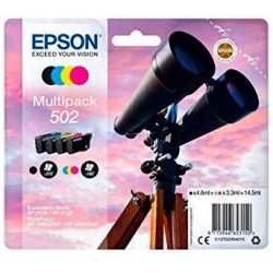 EPSON MULTIPACK 4-COLOURS 502 INK (XP-5100, XP-5105, WF-2860DWF, WF-2865DWF)