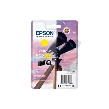 EPSON TINTA AMARILLO XP-5100, 5105 / WF2860DWF,2865DWF - Nº 502XL