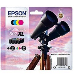 EPSON PACK BK/C/M/Y XP-5100, 5105 / WF2860DWF,2865DWF - Nº 502XL (4 COLORES)