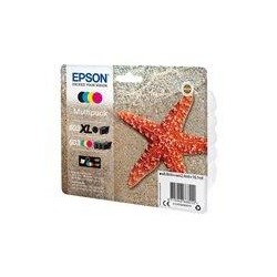 EPSON TINTA BK/C/M/Y MULTIPACK XP-2100, 3100, 4100 / WF-2830DWF, 2850DWF (NEGRO 603XL-COLORES 603)