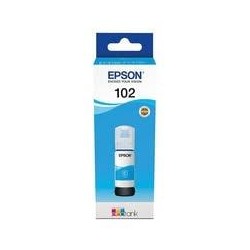 EPSON TINTA BOTE CIAN ECOTANK ET-2700, 2750, 3700, 3750, 4750 - Nº 102