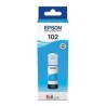 EPSON TINTA BOTE CIAN ECOTANK ET-2700, 2750, 3700, 3750, 4750 - Nº 102