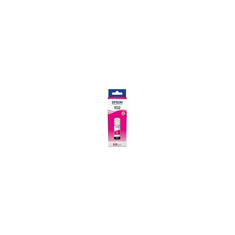 EPSON TINTA BOTE MAGENTA ECOTANK ET-2700, 2750, 3700, 3750, 4750 - Nº 102