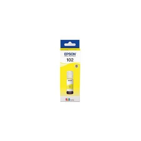 EPSON TINTA BOTE AMARILLO ECOTANK ET-2700, 2750, 3700, 3750, 4750 - Nº 102