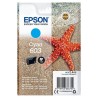 EPSON TINTA CIAN XP-2100, 3100, 4100 / WF-2830DWF, 2850DW - Nº 603