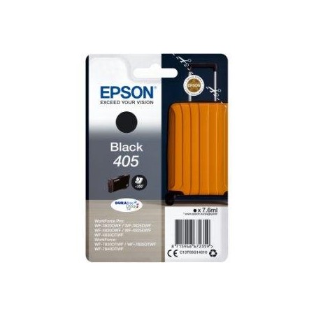 EPSON TINTA NEGRO WORKFORCE PRO WF-3820DWF, 3825DWF, 4820DWF, 4825DWF, 4830DTWF, 7830DTWF, 7835DTWF, 7840DTWF - Nº 405