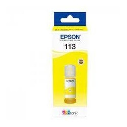 EPSON TINTA BOTE AMARILLO ECOTANK ET-5850, ET-5800, ET-16650, ET-16600, ET-5880, ET-5170 - Nº 113