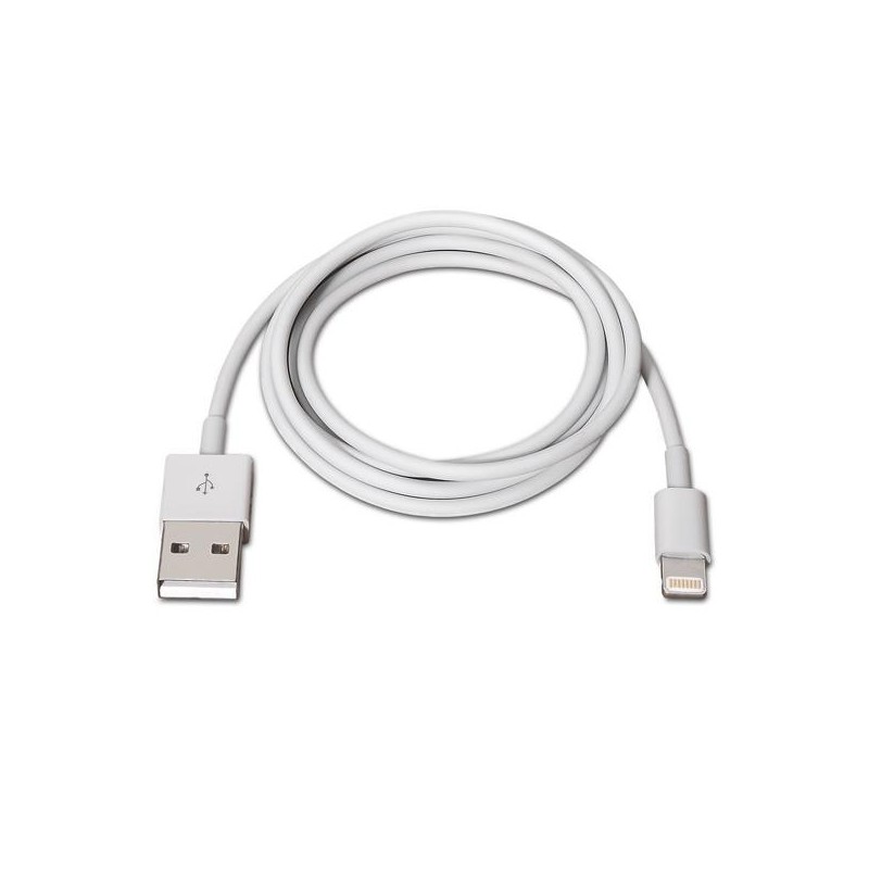 AISENS CABLE LIGHTNING A USB 2.0 LIGHTNING/M - USB A/M BLANCO 1,0M