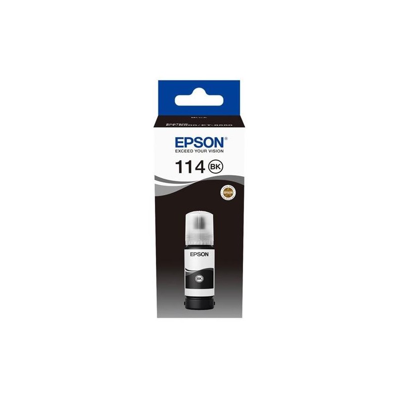 EPSON TINTA BOTE NEGRO PIGMENTADO ECOTANK ET-8500, 8550 - Nº 114
