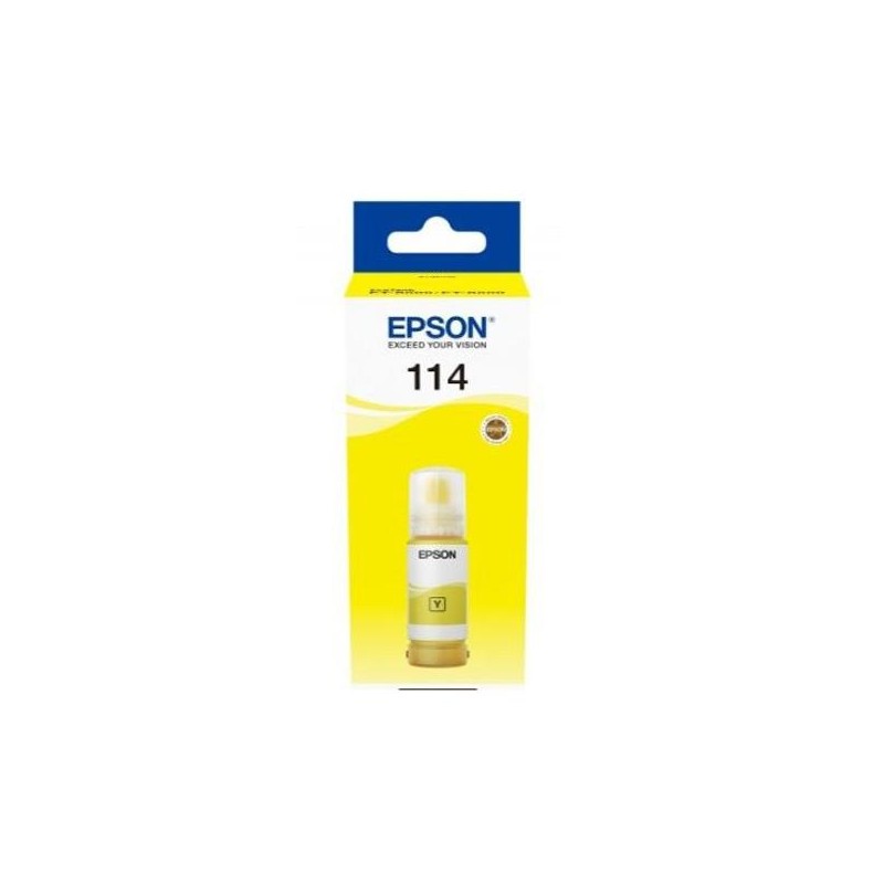 EPSON TINTA BOTE AMARILLO ECOTANK ET-8500, 8550 - Nº 114
