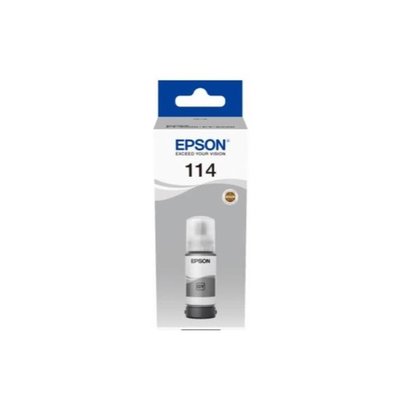 EPSON TINTA BOTE GRIS ECOTANK ET-8500, 8550 - Nº 114