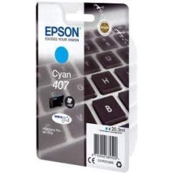 EPSON TINTA CIAN WORKFORCE PRO 4745 SERIES - Nº 407