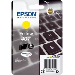 EPSON TINTA AMARILLO WORKFORCE PRO 4745 SERIES - Nº 407