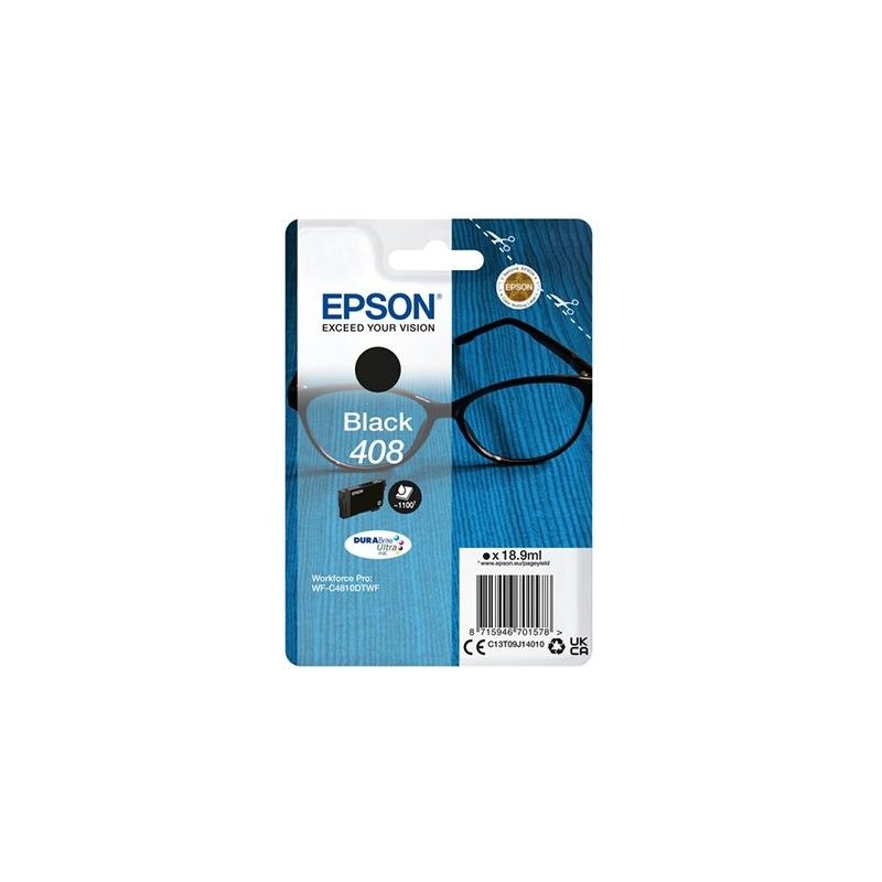 EPSON TINTA NEGRO WF-C4810DTWF - Nº 408