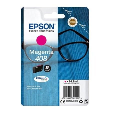 EPSON TINTA MAGENTA WF-C4810DTWF - Nº 408