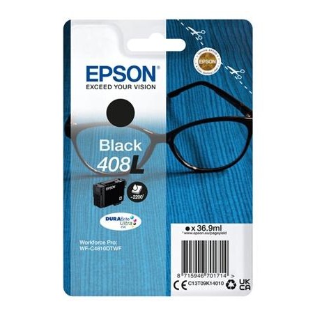 EPSON TINTA NEGRO WF-C4810DTWF - Nº408L (408XL)