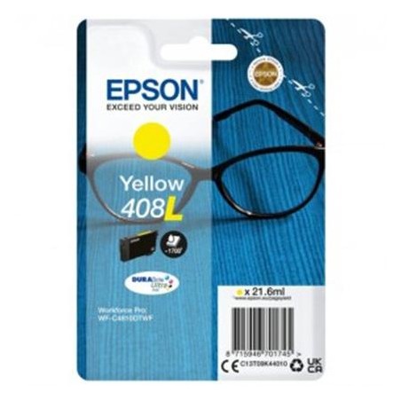 EPSON TINTA AMARILLO WF-C4810DTWF - Nº408L (408XL)