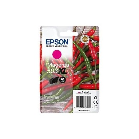 EPSON TINTA MAGENTA XP-5200, 5205 / WF-2960DWF, 2965DWF - 503XL